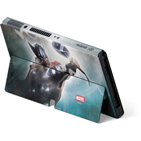 Marvel Thor Mighty Thor Nintendo Switch OLED (2021) Skin